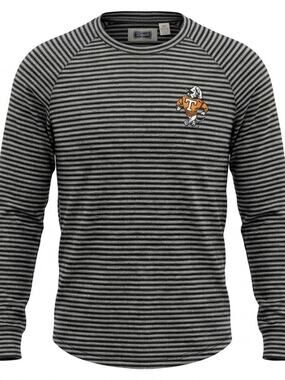 Tailgate Gray Crew Neck Knit Lightweight Stretch T-Shirt Women Size S/P